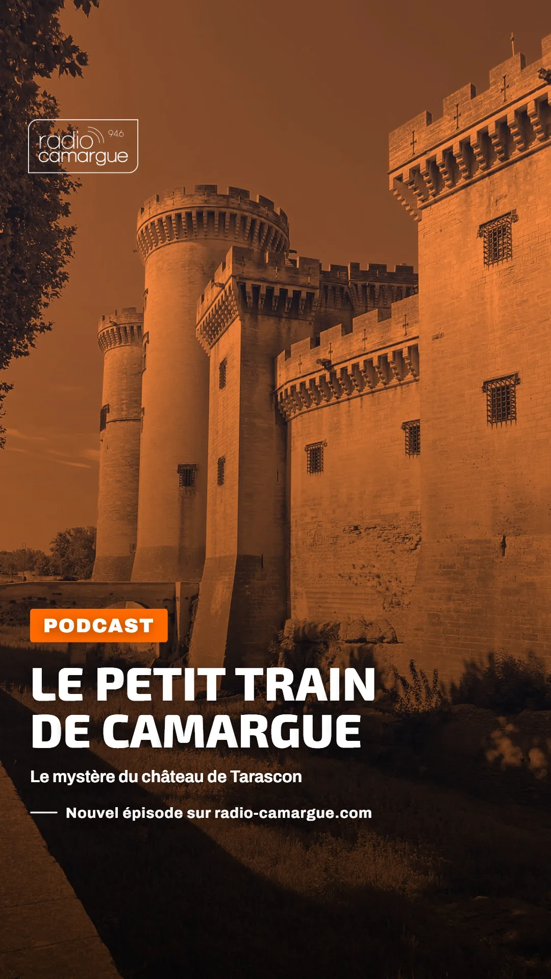 Le petit train de Camargue (visuel podcast - démo)